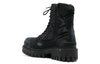 Balenciaga Combat Strike Boots 'Washed Black Cotton' 694042W2H111000