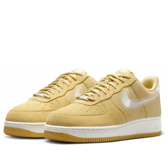 Nike Air Force 1 Low '07 LV8 'Buff Gold Sail Embroidered Swoosh' HJ4465-700