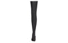 (WMNS) Balenciaga Knife 110mm Over The Knee Boots 'Black Matte Spandex' 719816W2ES01000