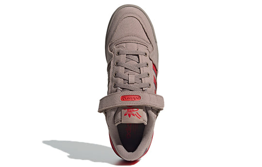 adidas originals Forum Low 'Light Graypink Red' HR0459