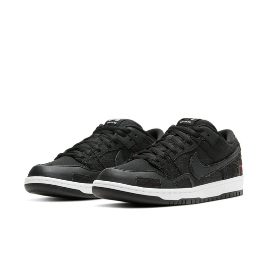 Nike x Wasted Youth SB Dunk Low 'Black Denim' DD8386-001