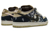 Nike x Travis Scott SB Dunk Low Jackboys 'Blue Khaki' CT5053-001(S-BOX)