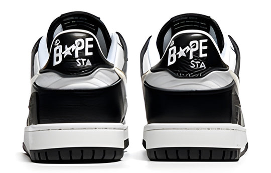 A BATHING APE Sk8 Sta 'Black Beige' 1I70-191-006-BLACK