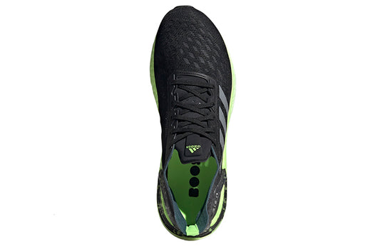 adidas Ultraboost PB Shoes 'Core Black Silver Metallic Signal Green' EH1226
