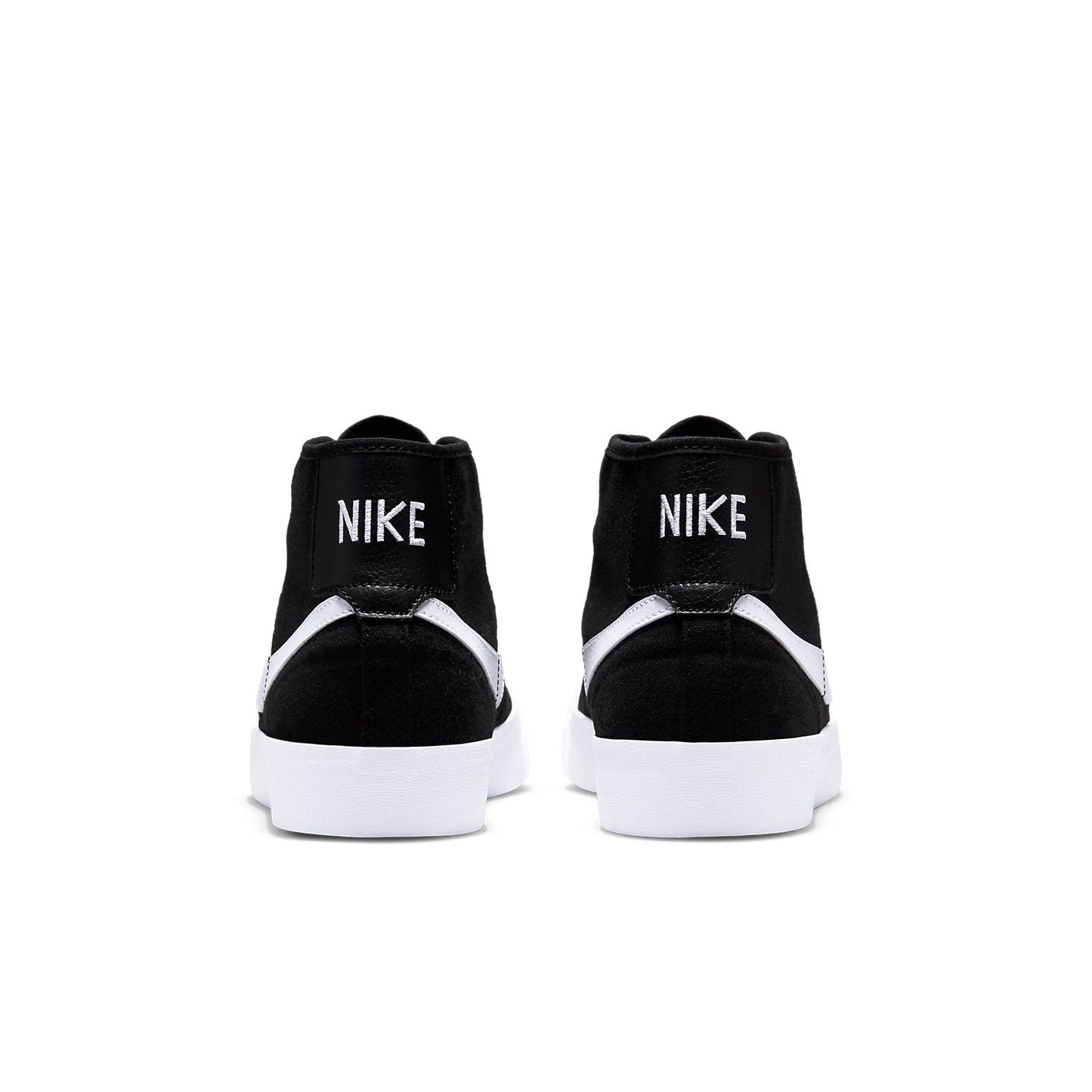 NikeBlazer Court Mid SB 'Black White'
