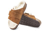 BirkenstockKyoto Shearling Suede Leather 'Mink'
