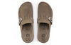 Birkenstock(WMNS) Buckley Suede Leather 'Gray Taupe'