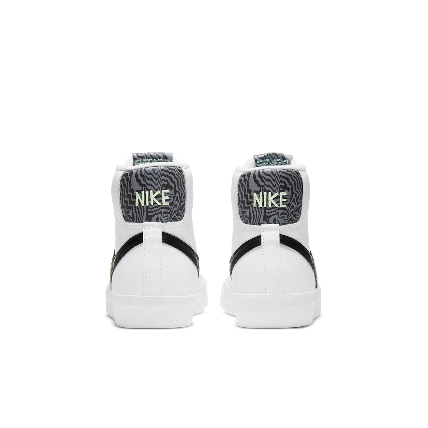 Nike(GS) Blazer Mid '77 SE 'Double Swoosh - White Vapor Green'