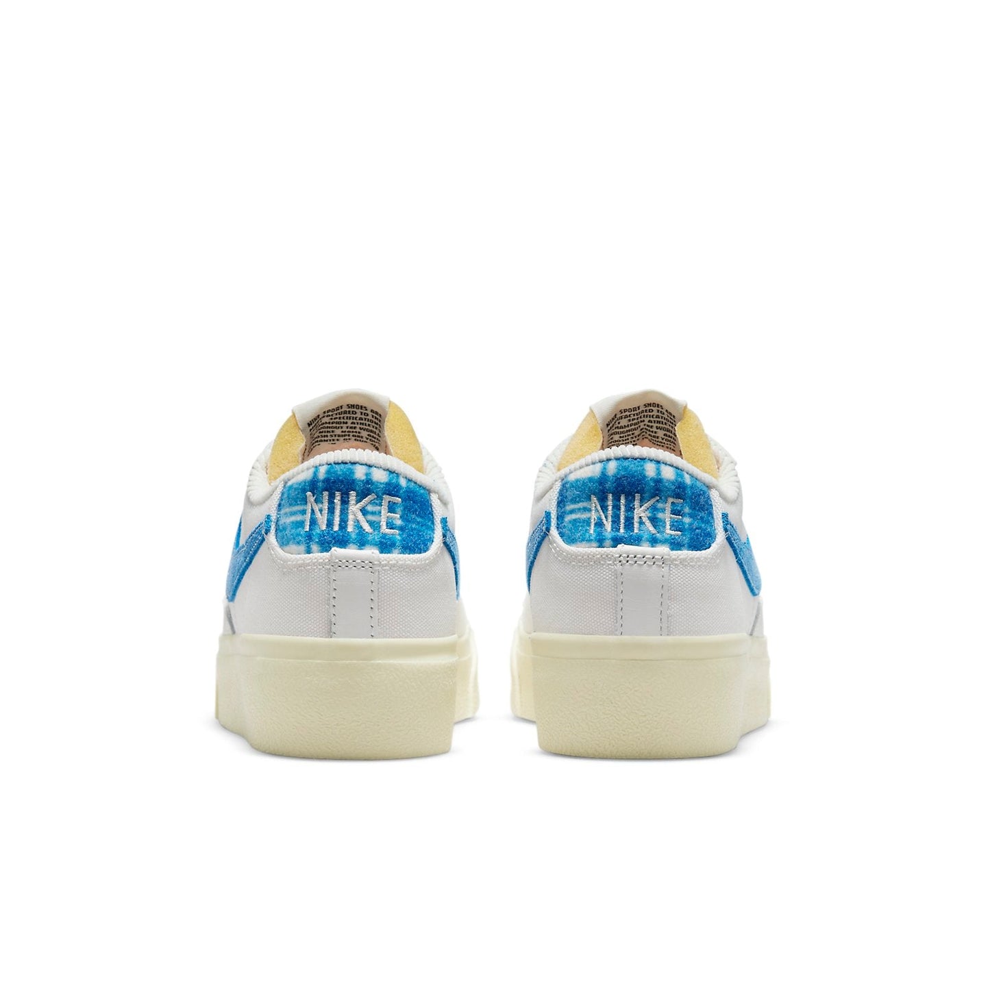 Nike(WMNS) Blazer Low Platform Sneakers White/Blue