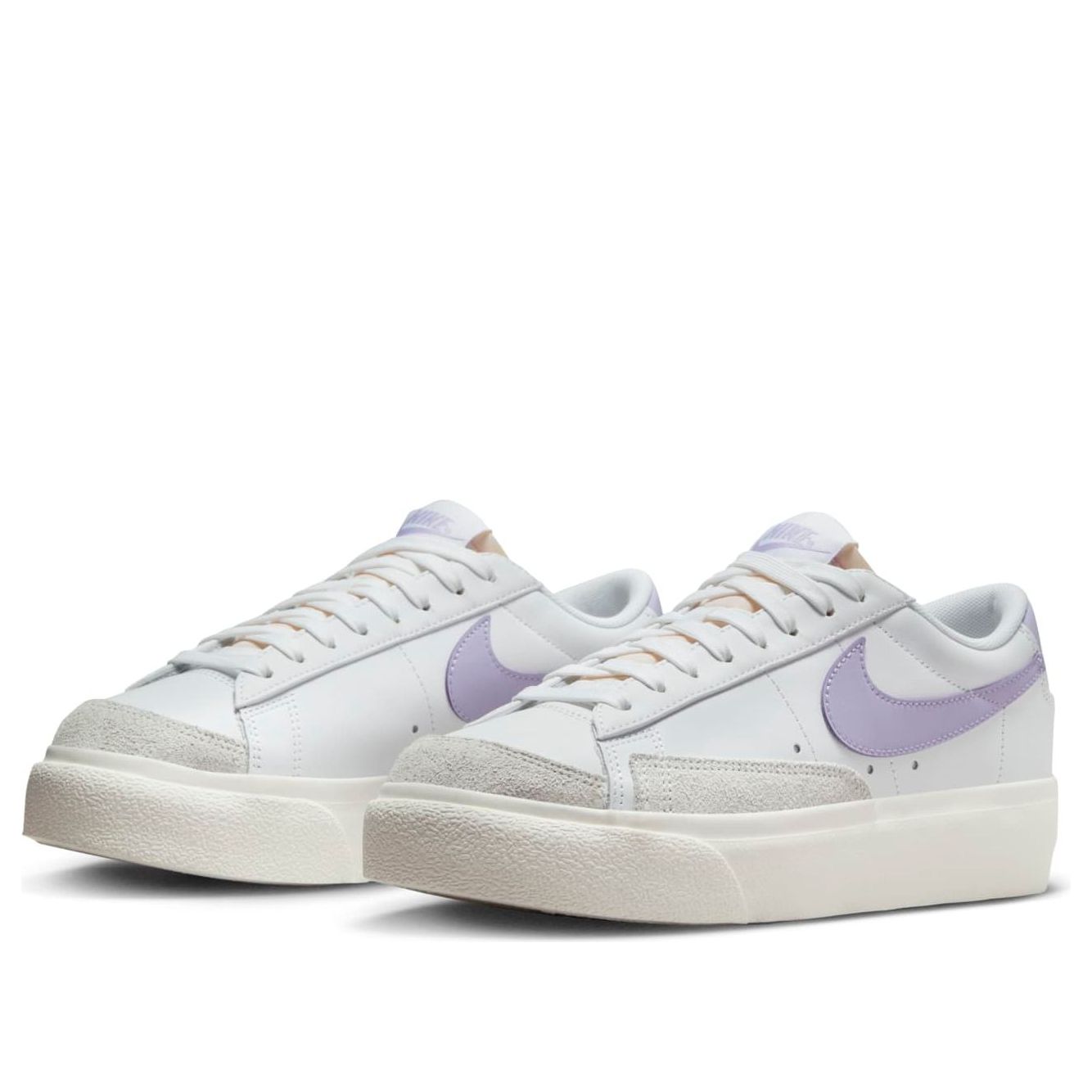 Nike(WMNS) Blazer Low Platform 'White Lilac Bloom'