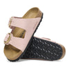 Birkenstock(WMNS) Arizona Big Buckle Nubuck Leather Narrow Fit Sandals 'Soft Pink'