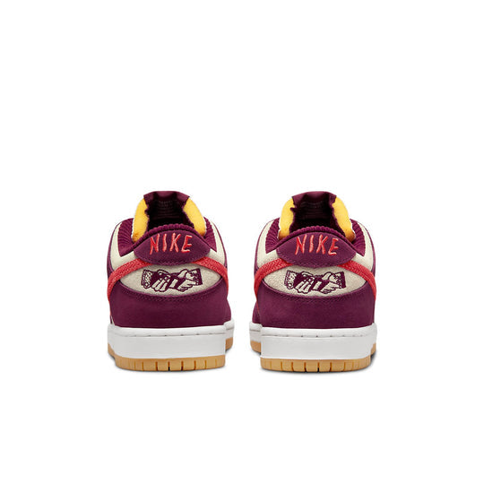 Nike SB Dunk Low 'Summit White Barely Rose University Red' DX4589-600