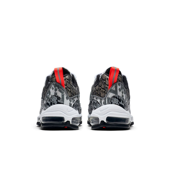 (WMNS) Nike Air Max 98 - Shanghai Marathon (China Exclusive) 'Black White Grey' BV6956-106
