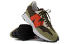 New Balance 327 'True Olive Vibrant Orange' MS327BE