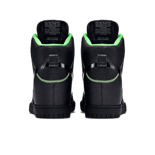 (WMNS) Nike Dunk High 'Black Green' 705488-001