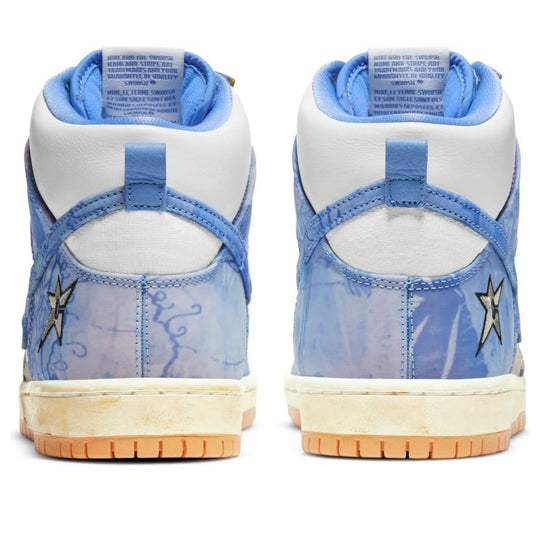 Nike SB Dunk High 'White Dark Sulfur Coconut Milk' CV1677-100