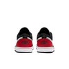 Air Jordan 1 Low 'Brushstroke Swoosh - Black Red' DA4659-001