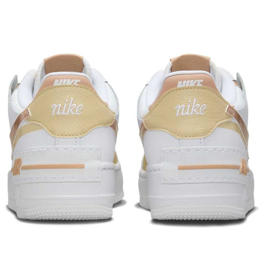 (WMNS) Nike Air Force 1 Low Shadow 'White Team Gold Rattan' DZ1847-111