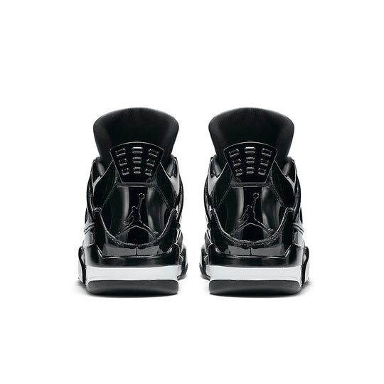 Air Jordan 4 Retro 11Lab4 'Black Patent Leather' 719864-010