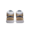 Air Jordan 1 Mid 'White Khaki Blue Void' DO6726-100