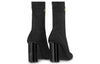 (WMNS) LOUIS VUITTON Silhouette Cloth Ankle Boots 'Black' 1A5BJQ