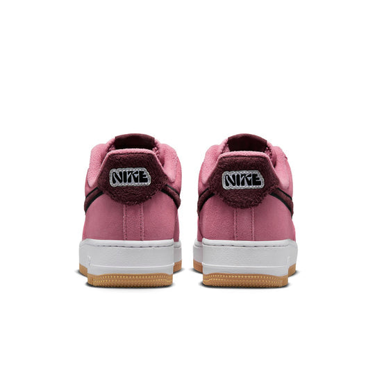 (WMNS) Nike Air Force 1 Low '07 SE 'Desert Berry Gum Fleece' DQ7583-600