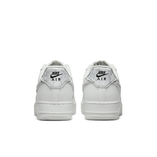 (WMNS) Nike Air Force 1 Low 'White Paisley' DJ9942-100