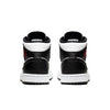 (WMNS) Air Jordan 1 Mid 'White Black' BQ6472-101