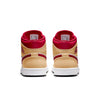 Air Jordan 1 Mid 'Light Curry Cardinal Red' 554724-201