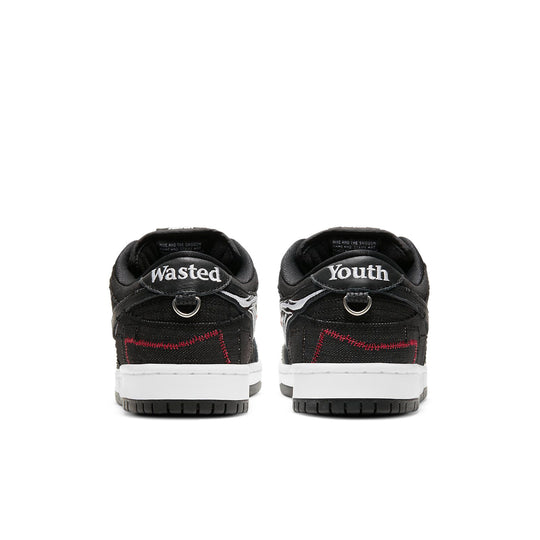 Nike x Wasted Youth SB Dunk Low 'Black Denim' DD8386-001