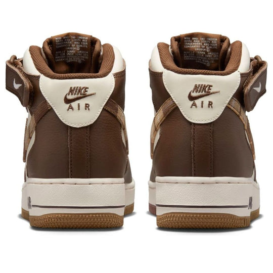 Nike Air Force 1 Mid 'Brown Plaid' DV0792-100