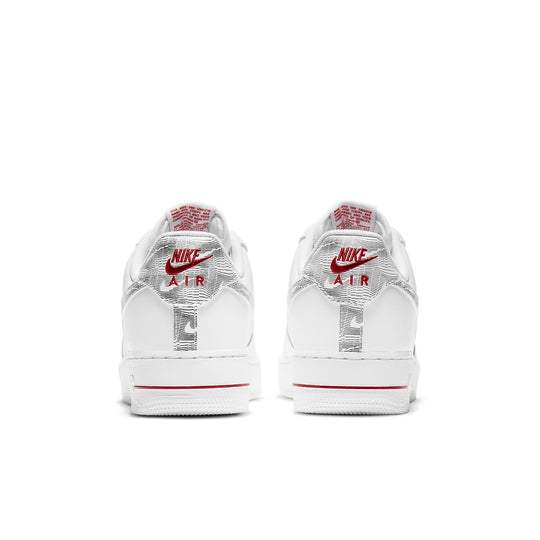 Nike Air Force 1 Low 'Topography Pack - White University Red' DH3941-100