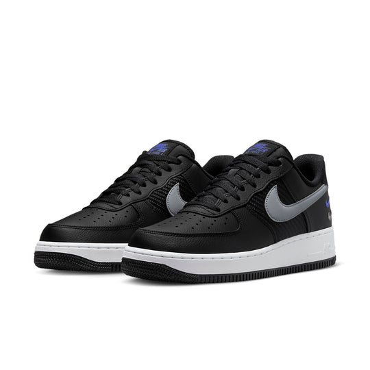 Nike Air Force 1 Low '07 'Double Swoosh Black Racer Blue' FD0666-001