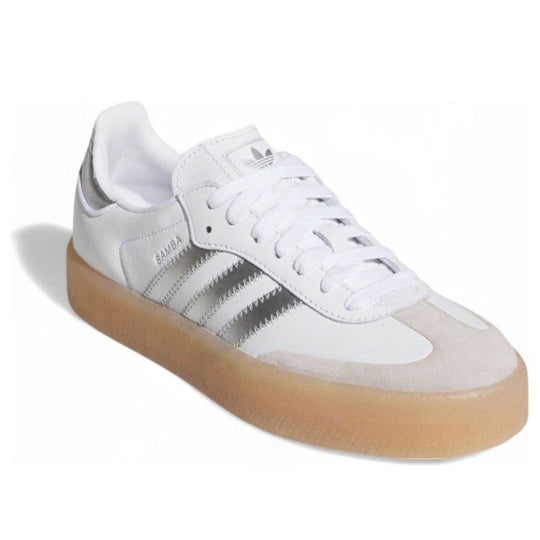 (WMNS) adidas Sambae 'White Silver Gum' JQ8412