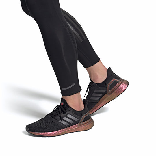 adidas Ultra Boost 20 'Core Black Grey Five Signal Pink' EG9749