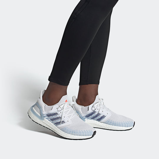 adidas Ultraboost 20 White/Blue EG0709