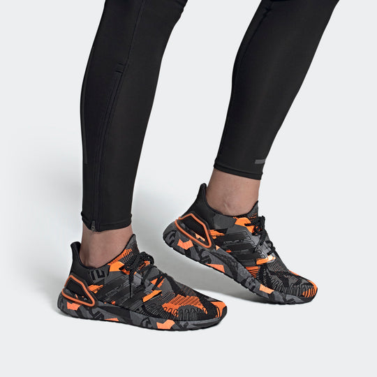adidas UltraBoost 20 'Geometric Pack - Black Signal Orange' FV8330