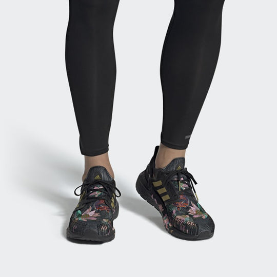adidas Ultra Boost 20 'Core Black Gold Metallic Signal Coral' FW4310