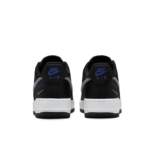 Nike Air Force 1 Low '07 'Double Swoosh Black Racer Blue' FD0666-001