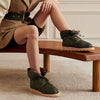 (WMNS) LOUIS VUITTON Pillow Comfort Ankle Boots 'Olive Green with Brown' 1A8T3O