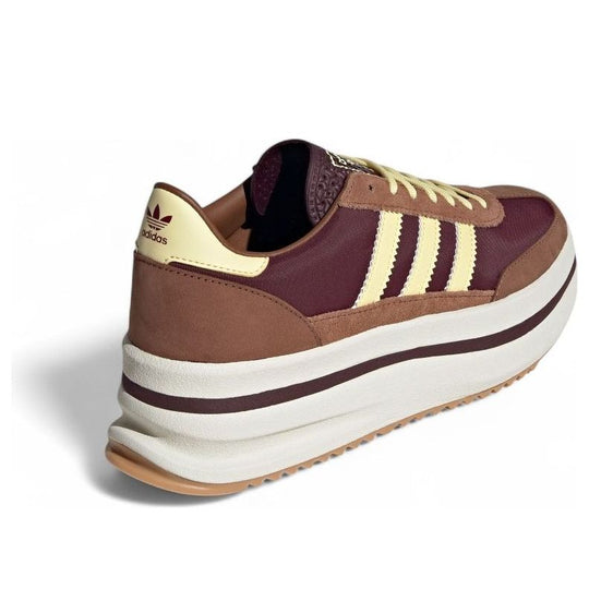 (WMNS) adidas SL 72 Stack 'Burgundy Yellow Brown' JQ6420