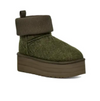 UGG(WMNS) Classic Mini Platform Felted 'Forest Night'