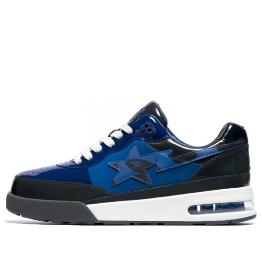 (WMNS) A Bathing Ape Bape Road Sta 'Black Blue' 1I80-291-003-BLCKB