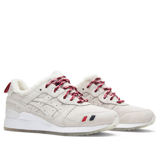 ASICS x Kith x Moncler Gel-Lyte 3 'White Cream' HK729