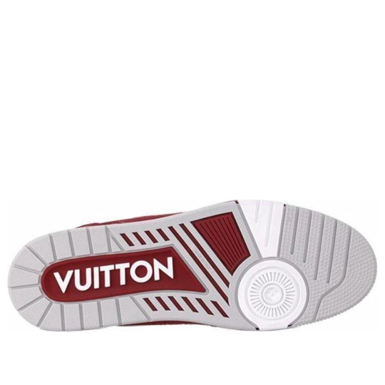 LOUIS VUITTON LV Trainer 'White Red' 1AHTCB