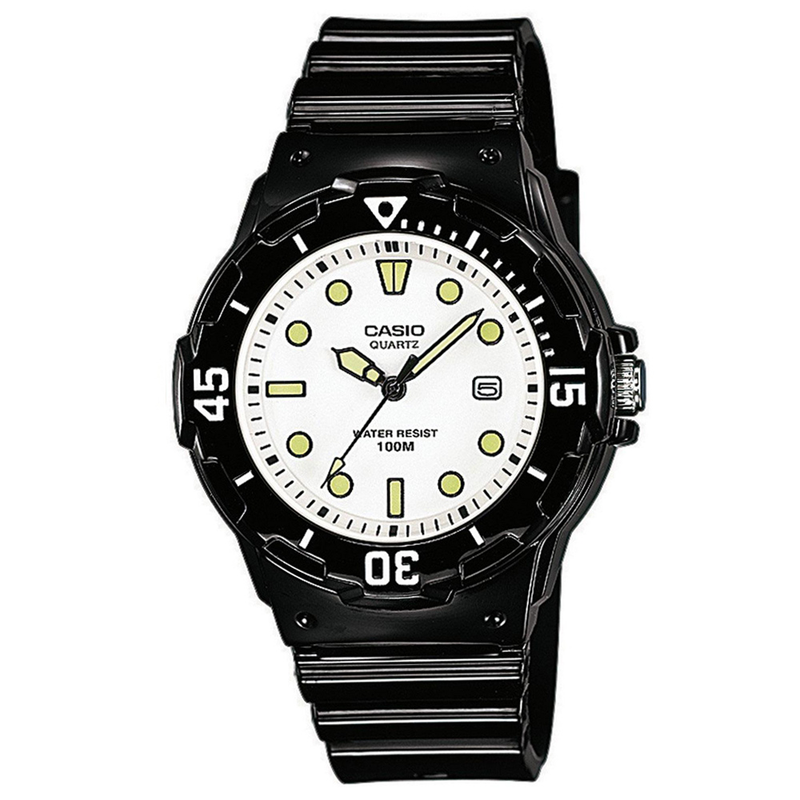 CASIOWaterproof Sports Quartz White Analog