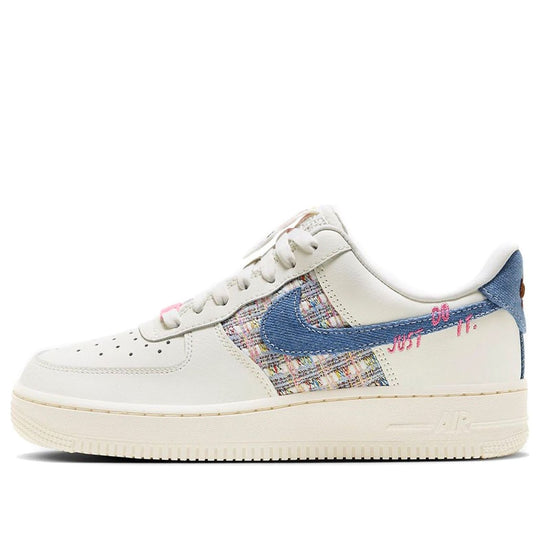 (WMNS)Nike Air Force 1 Low 'Just Do It Denim Boucl' FJ7740-141