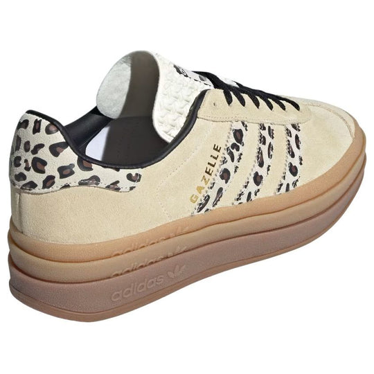 (WMNS) adidas Gazelle Bold 'Cream Black Leopard' JI1370