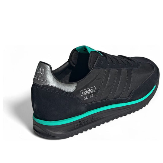 adidas SL 72 RS Mercedes 'Core Black Teal' JQ1782
