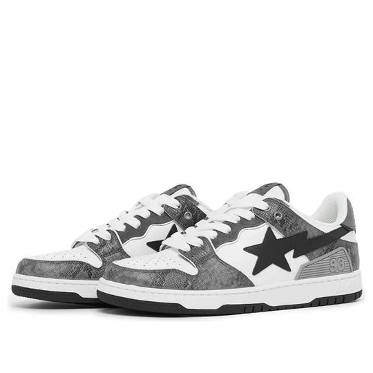 A Bathing Ape SK8 Sta #5 'Snakeskin' 001FWJ801055IBLK